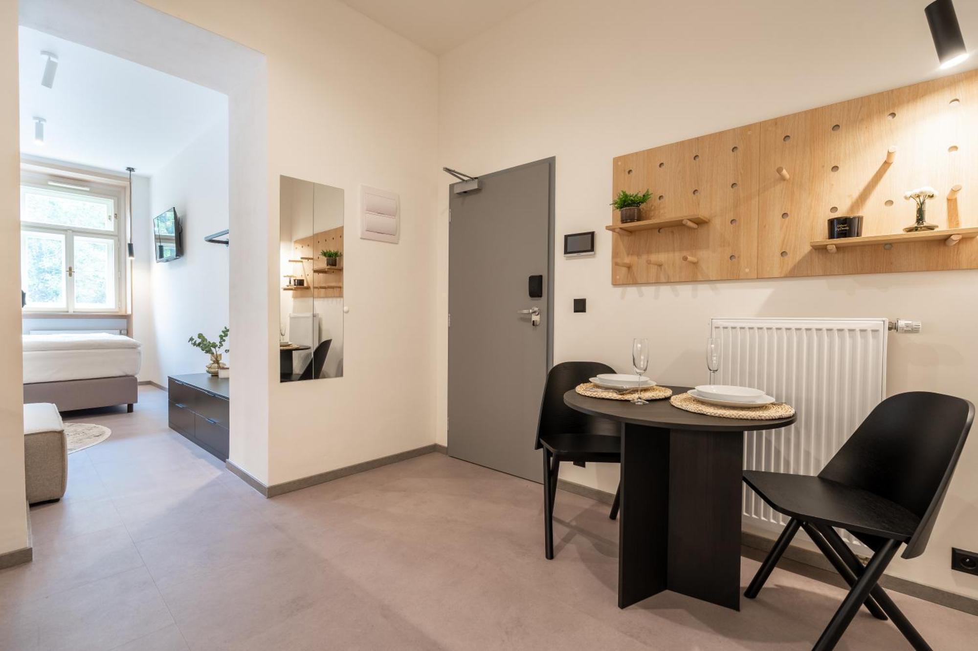 Aparthotel Honest Karlin Prag Zimmer foto