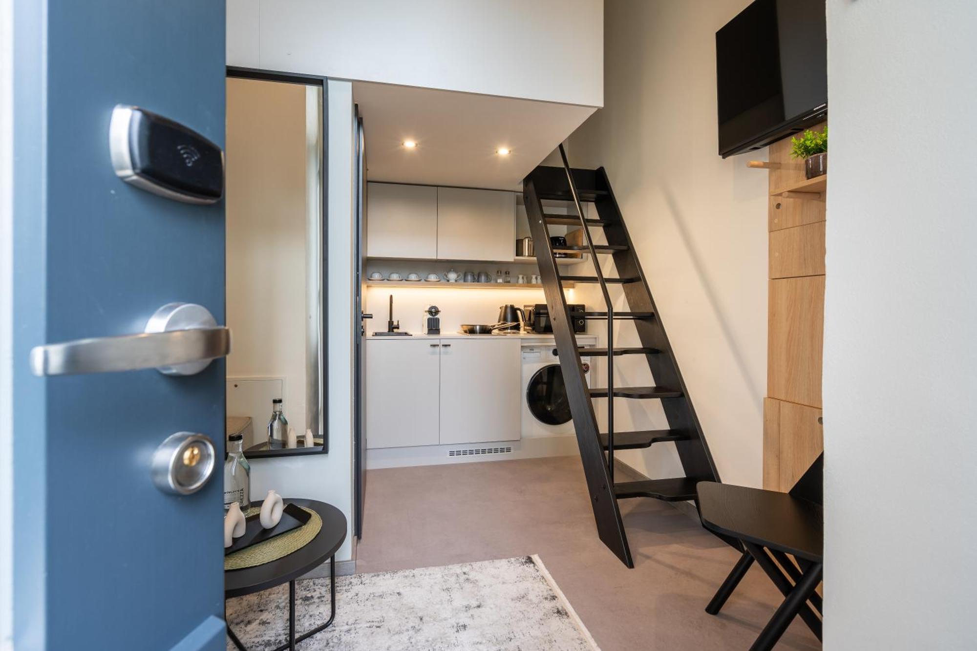 Aparthotel Honest Karlin Prag Zimmer foto