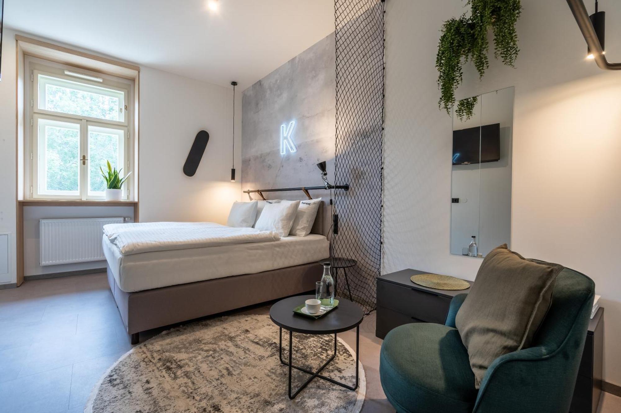 Aparthotel Honest Karlin Prag Exterior foto
